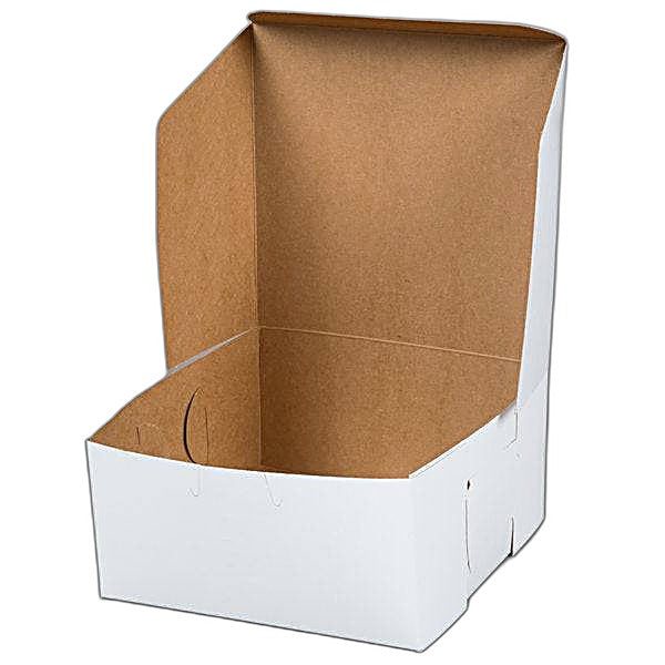 6X6X3 inch LC Bakery Box 250 Count Bakery Wholesalers