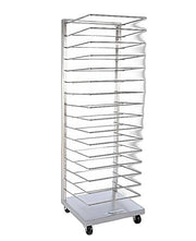 Avalon ACR16-S Stainless Steel Cooling Rack With 16 Slides 1/2 Racks On 3" Casters Bakery Wholesalers