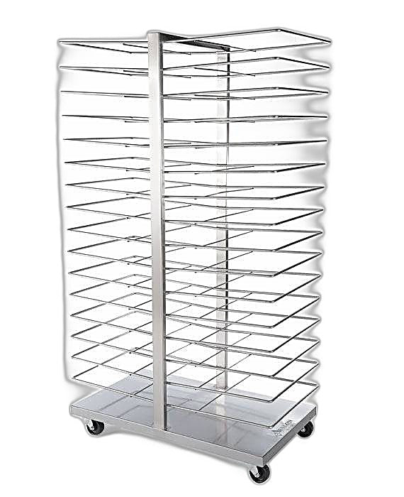 Avalon ACR32-S Stainless Steel Cooling Racks Double Sided 32 Slides Bakery Wholesalers
