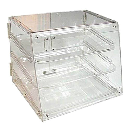 Winco Acrylic 3 Tray Display Cases, Model# ADC-3 Bakery Wholesalers