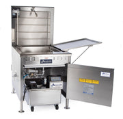 Avalon (ADF34-G) 34" X 24" NATURAL GAS FRYER, STANDING PILOT, Left Side Drain Board with Submerge Screen Bakery Wholesalers