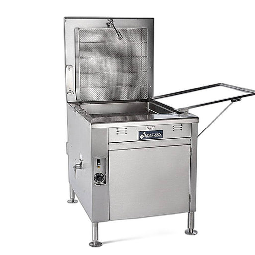 Avalon (ADF26-G-P) 18" x 26" Propane Gas Fryer, Standing Pilot, Right Side Drain Board With Submerge Screen Bakery Wholesalers
