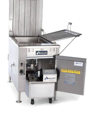 Avalon (ADF24-E-3) 24" X 24" Donut Fryer Electric (3 phase) Right Side Drain Board with Submerge Screen Bakery Wholesalers
