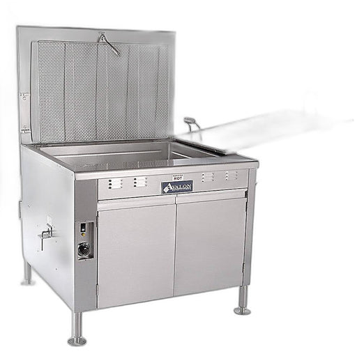 Avalon PROPANE GAS FRYER, ELECTRONIC IGNITION, Left Side Drain Board Bakery Wholesalers