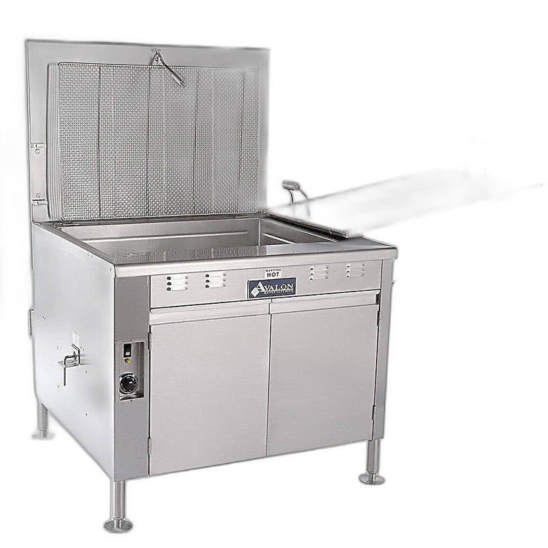 Avalon Donut Fryer 24" x 34", Natural Gas Fryer, Electronic Ignition, Left Side Drain Board (ADF34G) Bakery Wholesalers