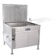 Avalon (ADF34-G-BA) 34" X 24" NATURAL GAS FRYER, ELECTRONIC IGNITION, Right Side Drain Board with Submerge Screen Bakery Wholesalers