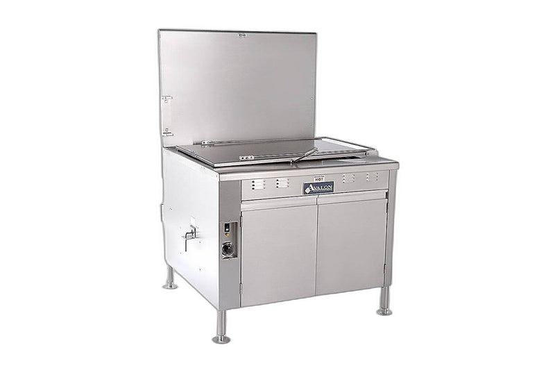 Avalon (ADF34-G) 34" X 24" NATURAL GAS FRYER, STANDING PILOT, Right Side Drain Board Bakery Wholesalers