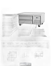 Arctic Air ARCB48 50" Two Drawer Refrigerated Chef Base Bakery Wholesalers