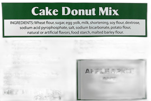 Apple Cider Cake Donut Mix 50# Bakery Wholesalers