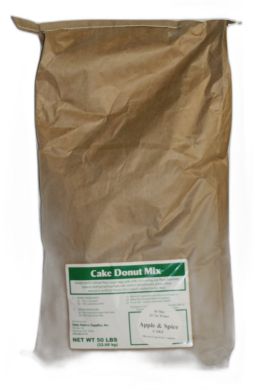 Apple Cider Cake Donut Mix 50# Bakery Wholesalers