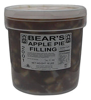 Bear Stewart Sliced Apple Pie Filling- 18 pound pail Bakery Wholesalers