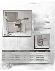Avalon PROPANE GAS FRYER, STANDING PILOT, Left Side Drain Board with Submerge Screen Bakery Wholesalers