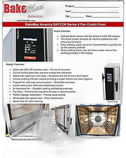 BakeMax (BATCO6E) Series Combi Oven Bakery Wholesalers