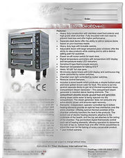Bakemax (BMDDDP1) Proofing Cabinet for BMSD Series Deck Ovens Bakery Wholesalers