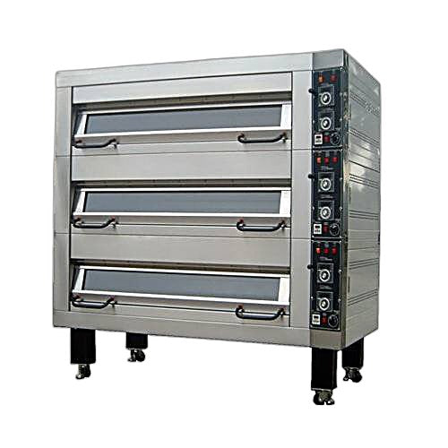 BakeMax Electric Artisan Stone Deck Ovens 4 Pan Wide, 1 to 4 decks Bakery Wholesalers