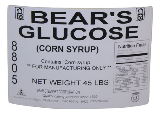 Bear Stewart- Glucose Syrup/ Corn Syrup 45 LBS Bakery Wholesalers