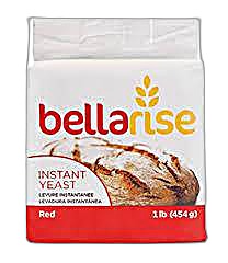 Instant Rise Dry Yeast- Bella Rise Yeast- Single 1 pound pack Bakery Wholesalers