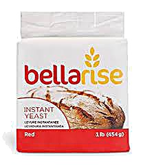 Instant Rise Dry Yeast- Bella Rise Yeast- Case of 20 (20#) Bakery Wholesalers
