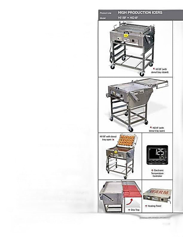 Belshaw HI18F High Production Icers (2 Options in Variants) Bakery Wholesalers