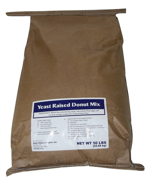 Bulk Blue Label Raised Donut Mix- 40 bag pallet Bakery Wholesalers