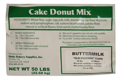 Bulk Buttermilk Cake Donut Mix 40 x 50#  bags (2,000 lbs)