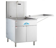 Comstock-Castle CC-GDF30 30" Gas Floor Model Donut Fryer, 24" x 24" Fry Pot, 150–210 lb. Fat Capacity, Thermostatic Controls, Stainless Steel Front, 120,000 BTU - Bakery Wholesalers