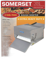 CDR-700 Dough Sheeter featuring 20" Wide Rollers - Bakery Wholesalers