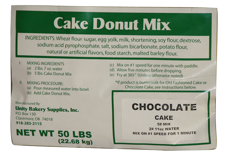 Chocolate Cake Donut Mix Free Sample - you only pay shipping and handling Bakery Wholesalers