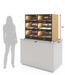 Palram Countertop Bakery Display Case with Illuminated Soft-Close Drawers & Tempered Glass – 40"W x 32"H x 20"D - Donut-Equipment.com