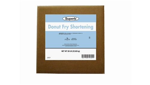 36 cajas de palé completo Superb Shortening Donut Frying Cube Oil - Mezcla de soya y palma 50 lb.