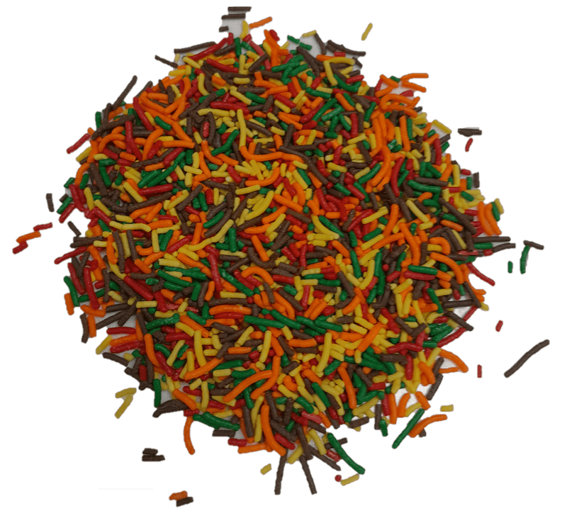 Autumn Blend Sprinkles/Jimmies Bakery Wholesalers