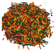 Autumn Blend Sprinkles/Jimmies Bakery Wholesalers