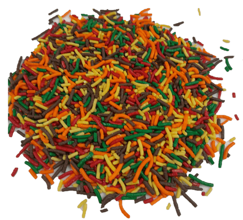 Autumn Blend Sprinkles/Jimmies Bakery Wholesalers