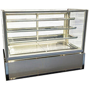 Federal Industries (ITD3626-B18)-Non-Refrigerated- 36" Full Service Case w/Straight Glass 120V - Bakery Wholesalers