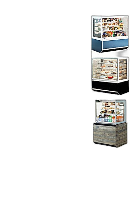 Federal Industries (ITR4834-B18) 52"(H)- 48" Full Service Case w/Straight Glass (Refrigerated) 120V - Bakery Wholesalers