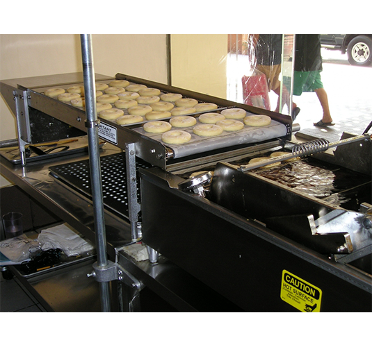 Belshaw Feed Table for Mark VI with 12 Inch Extension for Yeast Raised Donuts - Bakery Wholesalers