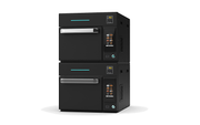 Prática Fit ST Black Double-Stacked Single Electric Ventless High-Speed Commercial Rapid Cook Oven, Countertop Design - Donut-Equipment.com