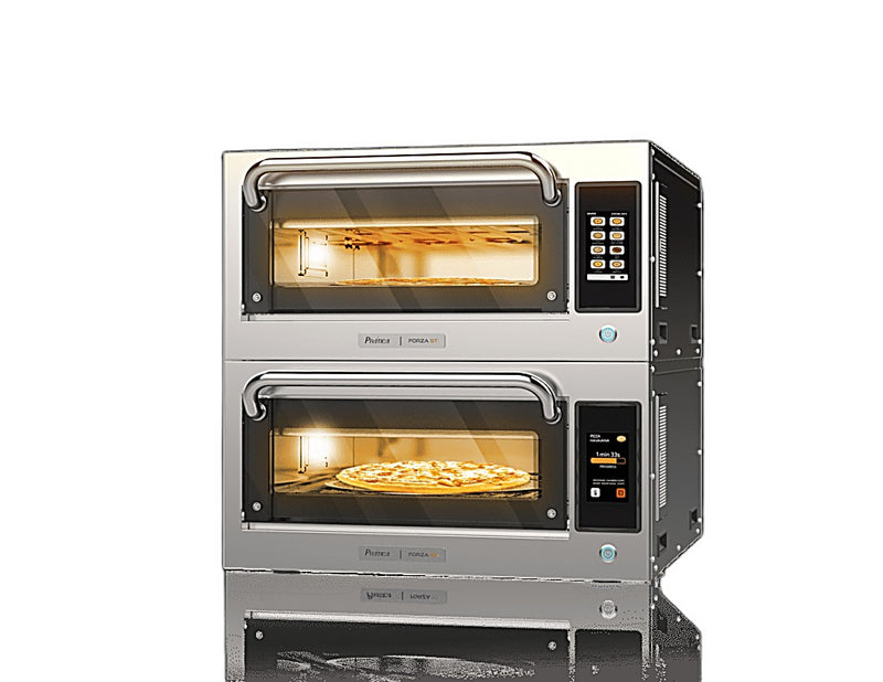 Prática FORZA STI Double-Stacked Ventless High-Speed Commercial Rapid Cook Oven, Countertop Design - Donut-Equipment.com