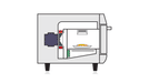 Prática Rocket Express Ventless High-Speed Commercial Rapid Cook Oven, Countertop Design - Donut-Equipment.com