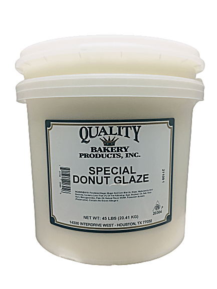 Quality "Ready To Use" Special Donut Glaze 45 Pounds Pail Bakery Wholesalers