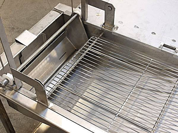HG18EZ Glazer with Drain Tray and EZ Lift Applicator with one 17" x 25" Glazing Screen Bakery Wholesalers