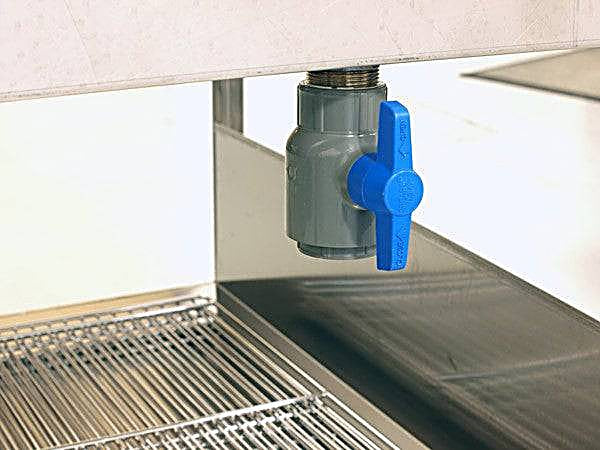 HG18EZ Glazer with Drain Tray and EZ Lift Applicator with one 17" x 25" Glazing Screen Bakery Wholesalers