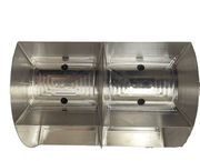 Rotary Cutter Square Bismark / Beignets / Square Cutter for Machine  (26" Shaft) Bakery Wholesalers