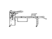 LVO SM224-6 Donut Production Table Sheeter Left To Right Production Bakery Wholesalers
