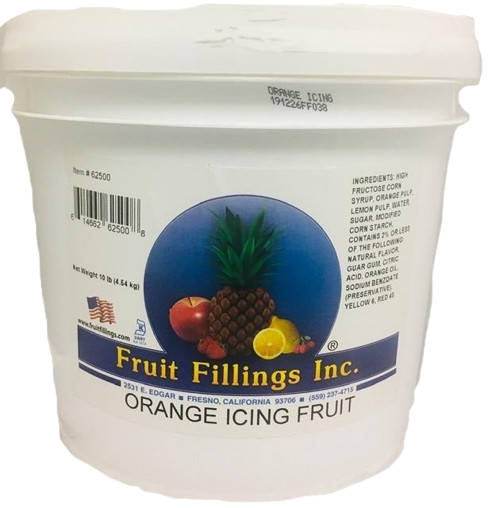 Orange Icing Fruit by Fruit Filling Inc. (Organic)