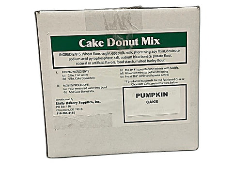 Pumpkin Spice Cake Donut Mix 35# box for orders under 200 pounds (Seasonal) Bakery Wholesalers
