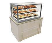 Federal Industries (ITD4826)-Non-Refrigerated- 48" Counter Case w/Straight Glass 120V - Bakery Wholesalers