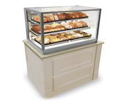 Federal Industries (ITD4834)-Non-Refrigerated- 48" x 34"(H) Counter Case w/Straight Glass 120V - Bakery Wholesalers