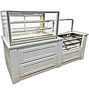 Federal Industries (ITD4826)-Non-Refrigerated- 48" Counter Case w/Straight Glass 120V - Bakery Wholesalers