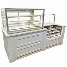 Federal Industries (ITD6034)-Non-Refrigerated- 60" x 34"(H) Counter Case w/Straight Glass 120V - Bakery Wholesalers